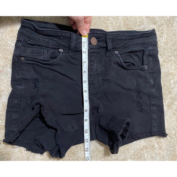 Women’s O’Neill black jean shorts 29 - Picture 8 of 9